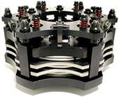 3-Disc Black Star Billet 'Glide Clutch